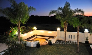 Modern contemporary style First line beach luxury villa for sale in Marbella 5458 