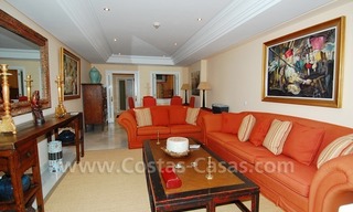Luxury apartments for sale, frontline beach complex, Golden Mile near central Marbella 7