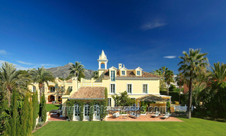 Classical chateau styled mansion villa for sale in Nueva Andalucía, Marbella 22636 