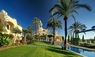 Classical chateau styled mansion villa for sale in Nueva Andalucía, Marbella 22654 