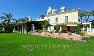 Classical chateau styled mansion villa for sale in Nueva Andalucía, Marbella 22661 