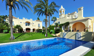 Classical chateau styled mansion villa for sale in Nueva Andalucía, Marbella 22663 
