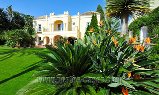 Classical chateau styled mansion villa for sale in Nueva Andalucía, Marbella 22665 