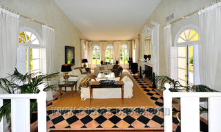 Classical chateau styled mansion villa for sale in Nueva Andalucía, Marbella 22670 