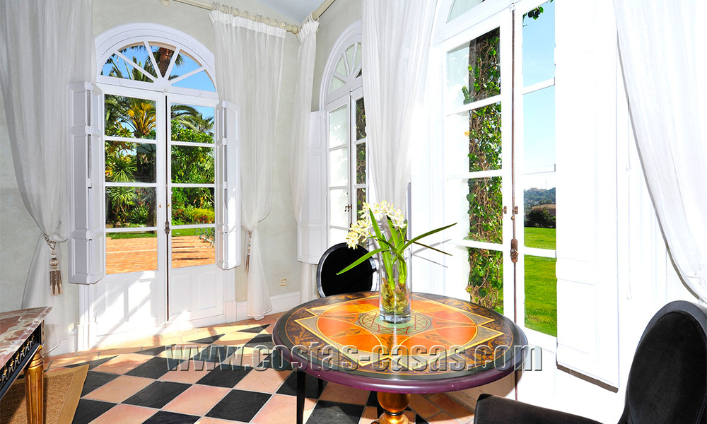 Classical chateau styled mansion villa for sale in Nueva Andalucía, Marbella 22675