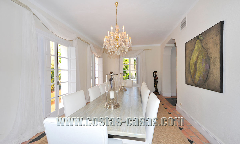 Classical chateau styled mansion villa for sale in Nueva Andalucía, Marbella 22677