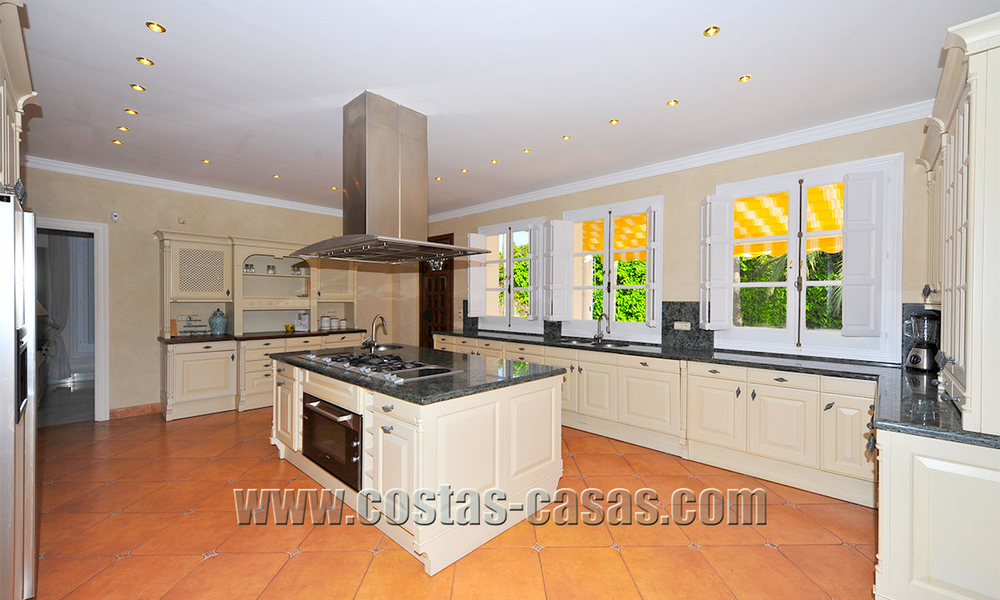 Classical chateau styled mansion villa for sale in Nueva Andalucía, Marbella 22679