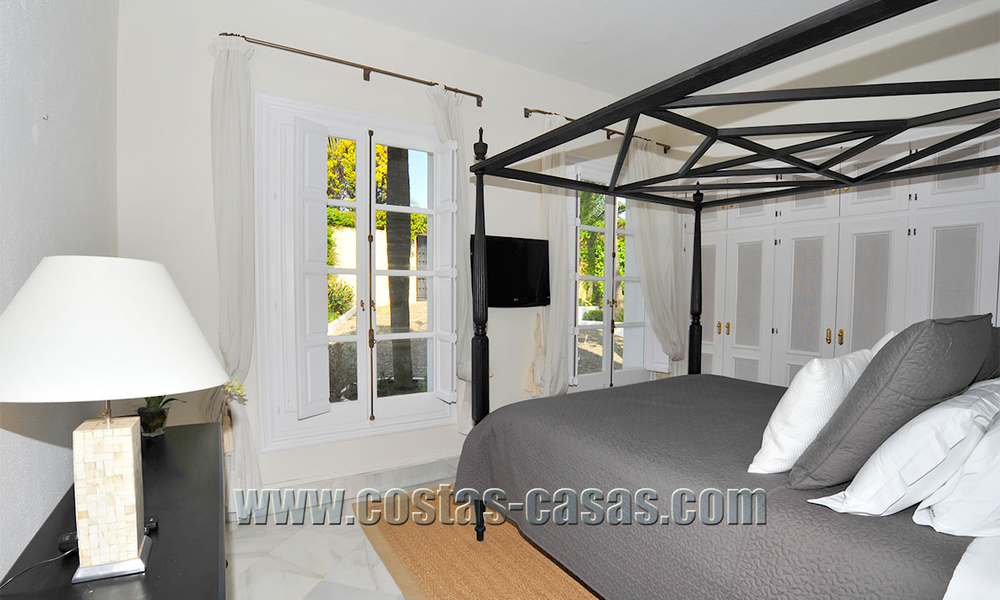 Classical chateau styled mansion villa for sale in Nueva Andalucía, Marbella 22686