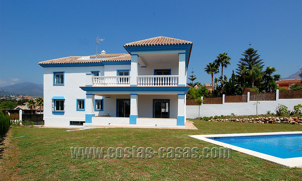 Newish Andalusian style golf villa for sale in Nueva Andalucía, Marbella 29761
