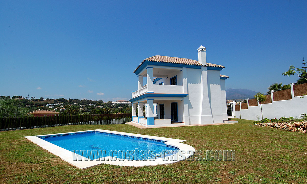 Newish Andalusian style golf villa for sale in Nueva Andalucía, Marbella 29762