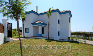 Newish Andalusian style golf villa for sale in Nueva Andalucía, Marbella 29763 