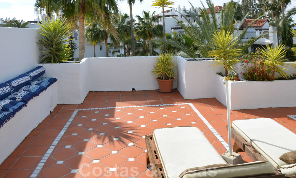 For Sale in Puerto Banus, Marbella: Luxury Beachfront Penthouse Apartment with 5 bedrooms 22475