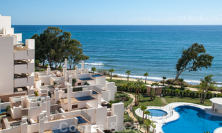 Modern Frontline Beach Apartments for sale on the New Golden Mile between Marbella - Estepona 25471 