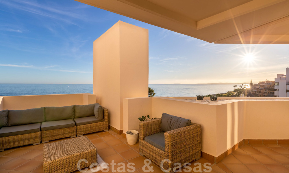Modern Frontline Beach Apartments for sale on the New Golden Mile between Marbella - Estepona 25490