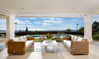For Sale Exclusive villa in a gated and secure chique part of Marbella - Benahavís with sea views 30364 