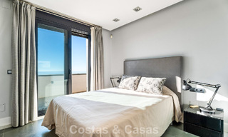 Move in ready! Modern villa for sale with stunning open sea views just east of Marbella centre 787810 