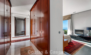 Move in ready! Modern villa for sale with stunning open sea views just east of Marbella centre 787831 