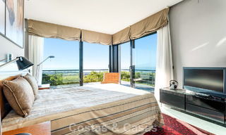 Move in ready! Modern villa for sale with stunning open sea views just east of Marbella centre 787832 