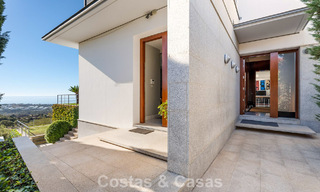 Move in ready! Modern villa for sale with stunning open sea views just east of Marbella centre 787844 