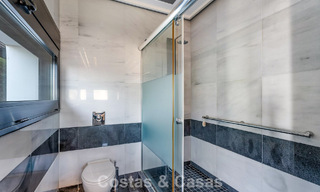 Move in ready! Modern villa for sale with stunning open sea views just east of Marbella centre 787857 