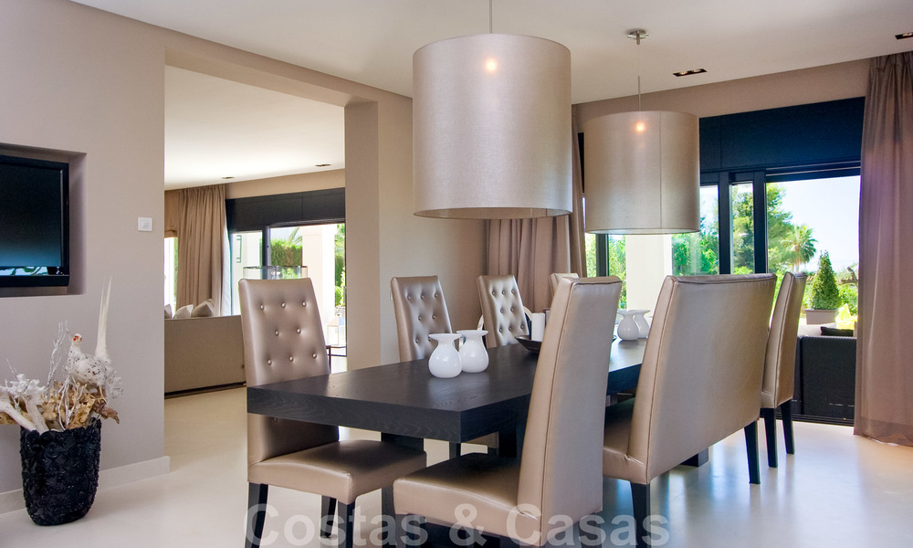 Impressive contemporary luxury villa with guest apartment for sale in the Golf Valley of Nueva Andalucia, Marbella 22591