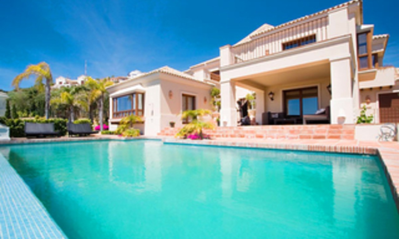 Newly built luxury villa for sale in Marbella east 1
