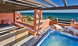 Frontline beach Penthouse apartment for sale, New Golden Mile, Marbella - Estepona 1