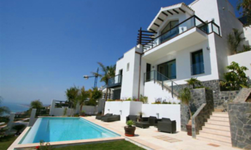 New modern luxury villa for sale, Benalmadena, Costa del Sol 