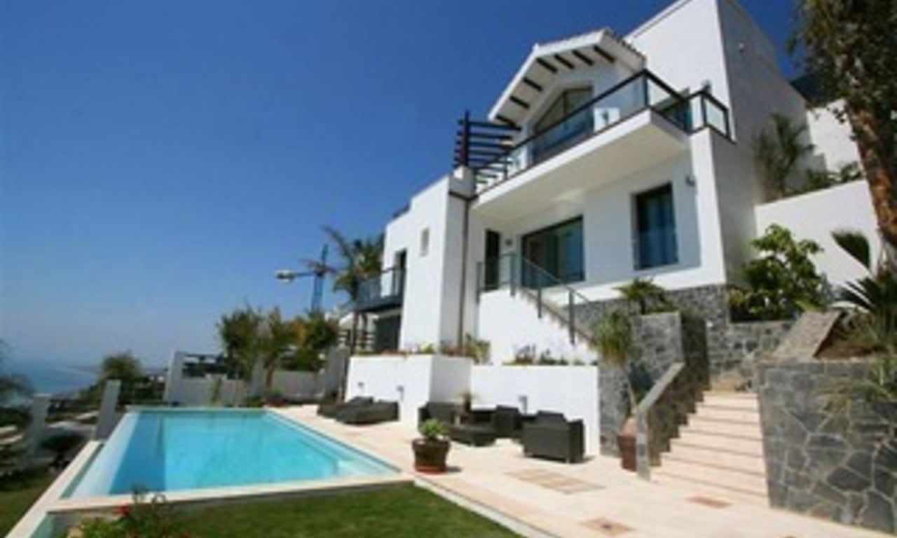 New modern luxury villa for sale, Benalmadena, Costa del Sol 1