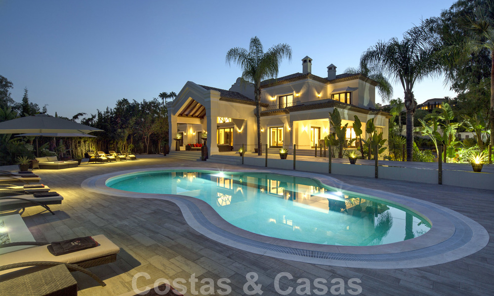 For Sale: Large and Luxury Front-Line Golf Villa in Nueva Andalucía, Marbella 21588