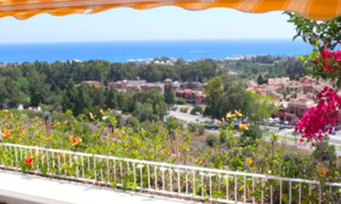 Penthouse apartment with private pool for sale, Golden Mile, Marbella 