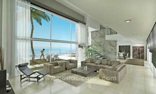 Modern New Villa For Sale in Marbella with panoramic sea view 4456 