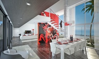 Modern New Villa For Sale in Marbella with panoramic sea view 4458 