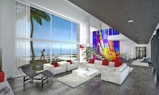 Modern New Villa For Sale in Marbella with panoramic sea view 4459 