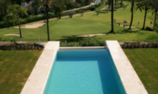 Frontline golf, contemporary villa for sale at Nueva Andalucia - Marbella 22