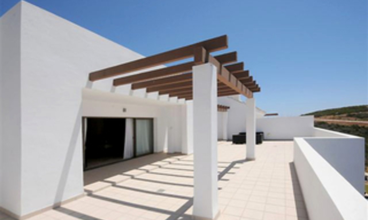 Contemporary new apartments and penthouses for sale, on a golf resort, Costa del Sol 1