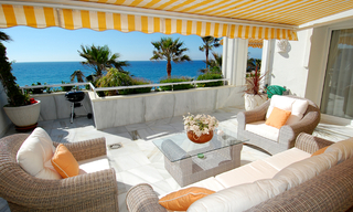 Spacious frontline beach penthouse for sale, New Golden Mile, between Marbella and Estepona. 4