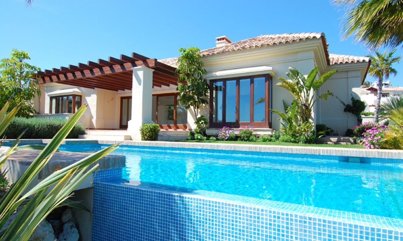 New villa in a gated resort in the area of Marbella – Benahavis 1