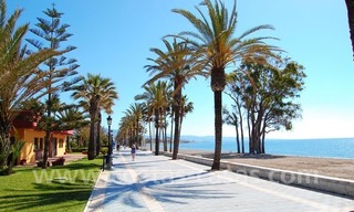 First line beach apartment for sale in Frontline beach gated complex at San Pedro te Marbella 1