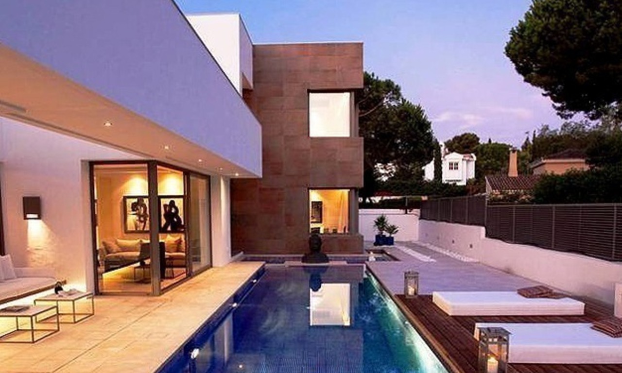 New Contemporary villa for sale on the Golden Mile in Marbella 2