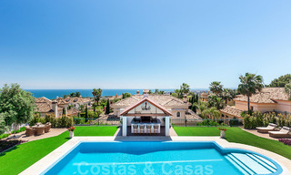 Luxury villa with open sea views for sale in Sierra Blanca, Marbella 22198 