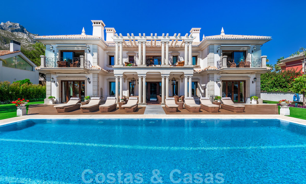 Luxury villa with open sea views for sale in Sierra Blanca, Marbella 22209