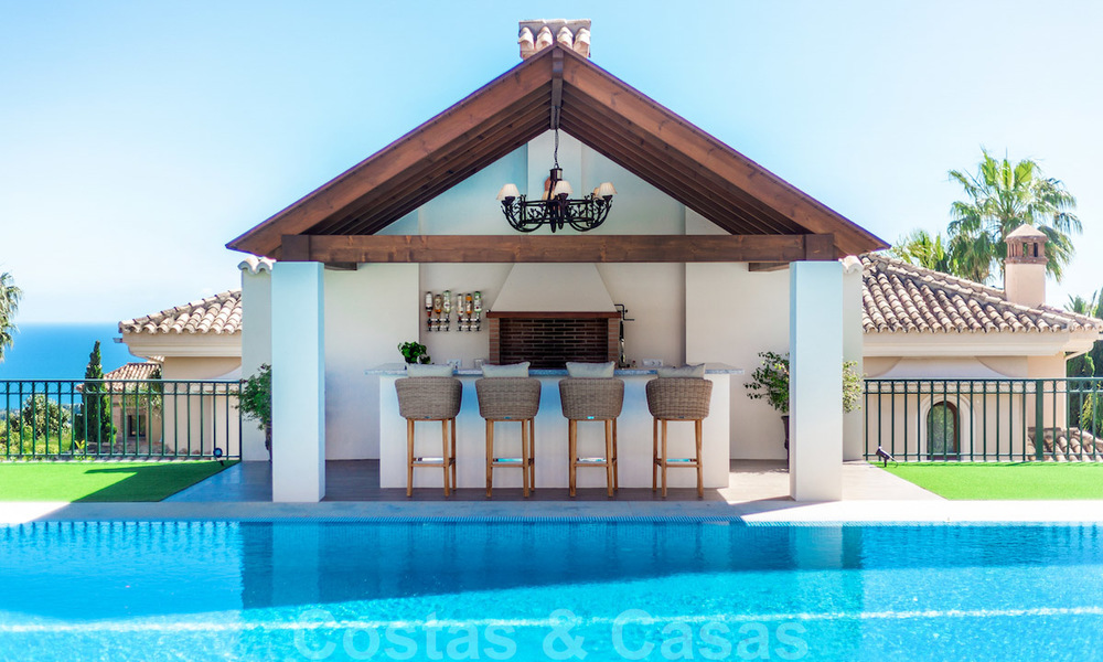 Luxury villa with open sea views for sale in Sierra Blanca, Marbella 22216