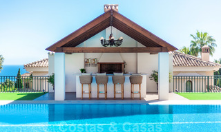 Luxury villa with open sea views for sale in Sierra Blanca, Marbella 22216 