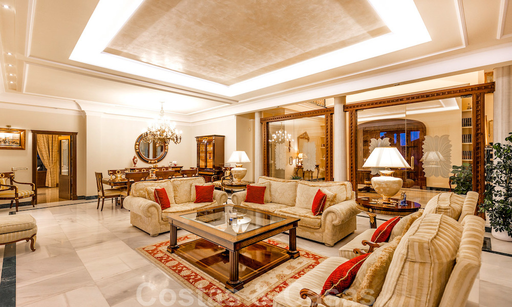 Luxury villa with open sea views for sale in Sierra Blanca, Marbella 22218