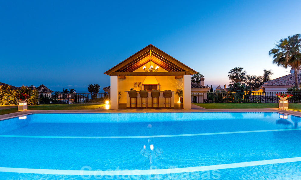 Luxury villa with open sea views for sale in Sierra Blanca, Marbella 22219