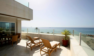 Frontline beach luxury penthouse for sale in Puerto Banus - Marbella 6