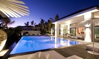 Contemporary new luxury villa for sale exclusive beachside Los Monteros Playa - Marbella 1