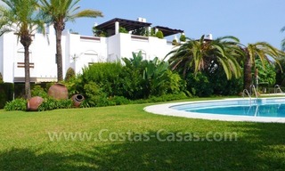 Beachside townhouse for sale in Marbella 1