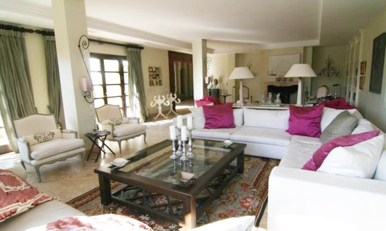Frontline luxury golf villa for sale, golf resort, Marbella - Benahavis 6